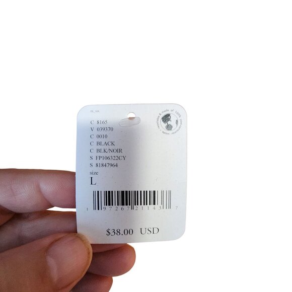 Free People Intimately Black Lace Bralette L - New With Tags - Picture 4 of 5